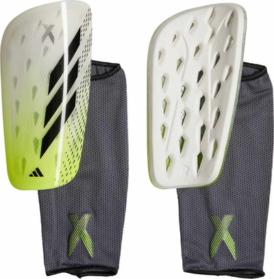 Mbrojtëse kërciri adidas X SG League IA0841, ergonomike, e bardhë e verdhë