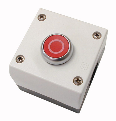 Buton Eaton, M22-DR-X0, i kuq