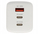 Karikues rrjeti Delta Power CHAR X199C, 65W GaN, 2x USB C 1x USB A, i bardhë