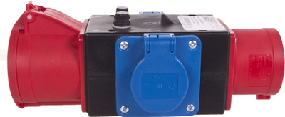 Портабилна распределителна кутија PCE PIESZYCE 9430025W, 32A 5P, 2x16A 230V, IP44