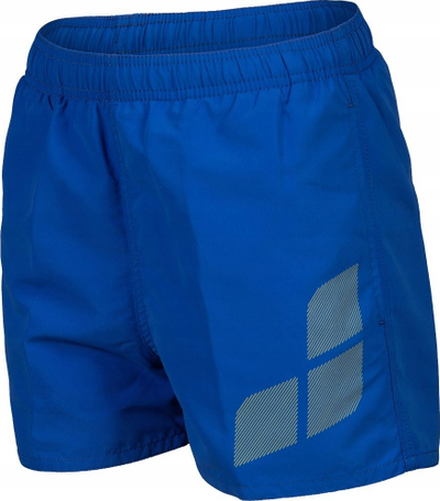 Shorce noti për kalamaj Arena Boys Beach Short Logo, thahet shpejt, me rrip elastik, blu