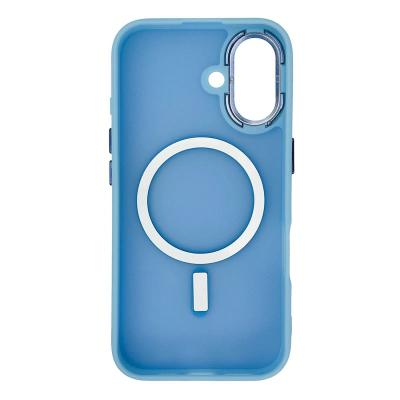Kllëf telefoni Hurtel Fashion MagSafe, për iPhone 16e, prej TPU-je, blu mat