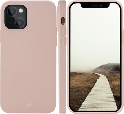 Mbulesë telefoni Dbramante1928 Monaco, për iPhone 13 6.1", MagSafe, rozë Pink Sand