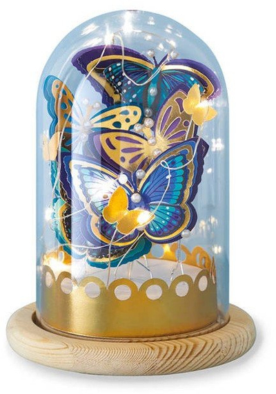 Set kreativ Janod Lampka Motyle, llambë dekorative, 10 LED, shumëngjyrëshe
