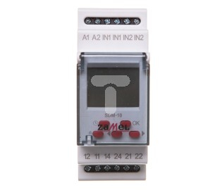 Kontrollues zile shkolle Zamel SDM-10, 2 module, 230V 16A, gri