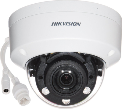 IP куполна камера Hikvision DS-2CD1763G2-LIZU, 6 Mpx, варифокален објектив 2.8-12mm, бела