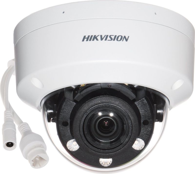Kamerë IP kupolë Hikvision DS-2CD1763G2-LIZU, 6 Mpx, lentë varifokale 2.8-12mm, e bardhë
