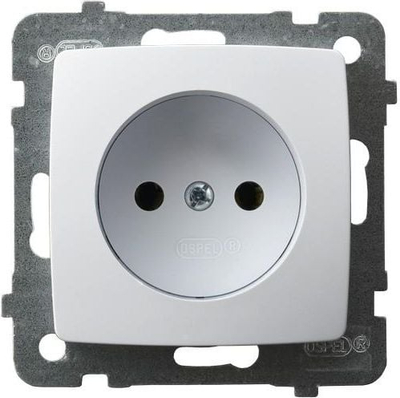 Prizë murale Ospel Karo GP-1S/m/00, 16A 250V, e bardhë