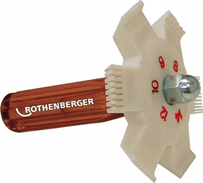 Krehër lamelash Rothenberger 224500, 8-15mm, për kondicioner, portokalli