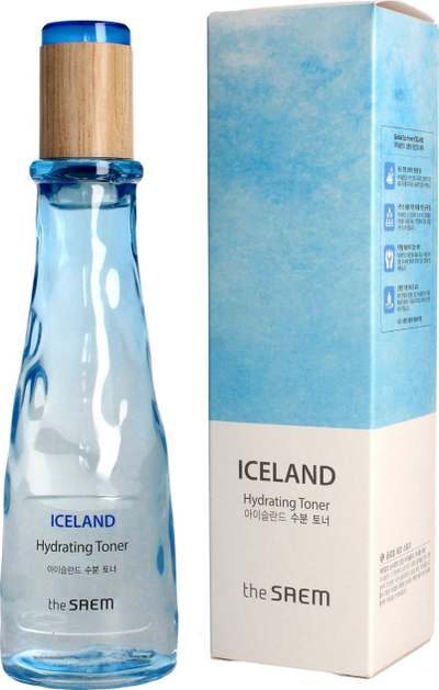 Хидратантен тоник за лице Saem Iceland, 160ml