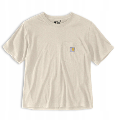 Bluzë Carhartt Loose Fit, e hollë, për goca, ngjyrë krem