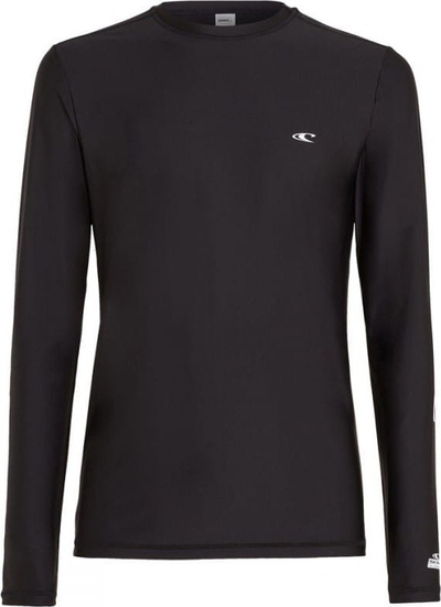 Bluzë teknike O'Neill UV Essentials M, mëngë të gjata, UPF 50+, e zezë