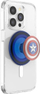 PopSocket PopGrip Enamel Captain America, MagSafe, me unazë magnetike adapter, shumëngjyrësh