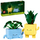 Set LEGO Happy Plants 10349, set dekorativ ndërtimi, shumëngjyrësh