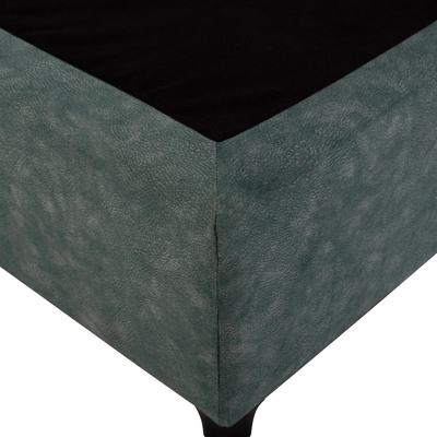 Shtrat MILO, stof NUBUCK, 90×200 cm HM652.27, gjelbër