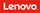 Poster murali Lenovo Logo, format horizontal, sfond i kuq