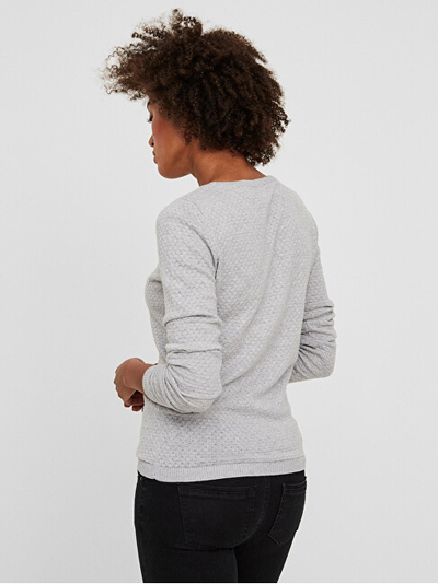 Bluzë Vero Moda Regular Fit VMCARE, e hirtë