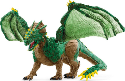 Lodër figurë Schleich Eldrador Jungle Dragon, krahë lëvizës 28 cm, shumëngjyrëshe
