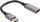 Adapter DisplayPort në HDMI 8K, me kabllo 20cm, alumin, argjendtë