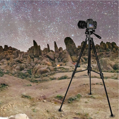 Tripod fotografik NN SF180, lartësi 170 cm, alumini, i zi