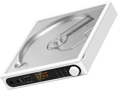 CD player portativ FiiO DM15 R2R, 24bit, Bluetooth, i bardhë