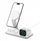 Безжичен полнач Tech-Protect QI15W-A47 3in1 MagSafe, 15W, бел