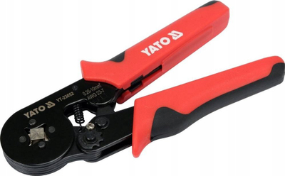 Pinca presuese Yato YT-23052, set me 1200 tule kabllosh, gamë 0.25-10mm², e kuqe me të zezë