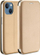 Këllëf libri Beline për iPhone 14 Plus 6.7", me magnet, ngjyrë gold