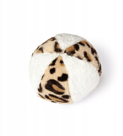 Top lodër për qen Karlie Dog Ball Safari, pelush, 11 cm, me zë