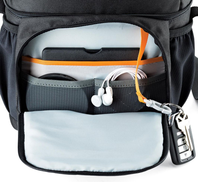 Фотографска торба Lowepro Nova 170 AW II, за DSLR, отпорна на временски услови, црна