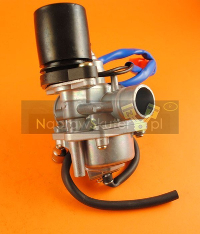 Karburator skuter universale Moretti MCZ211005, me solenoid elektrik, metalik, i zi