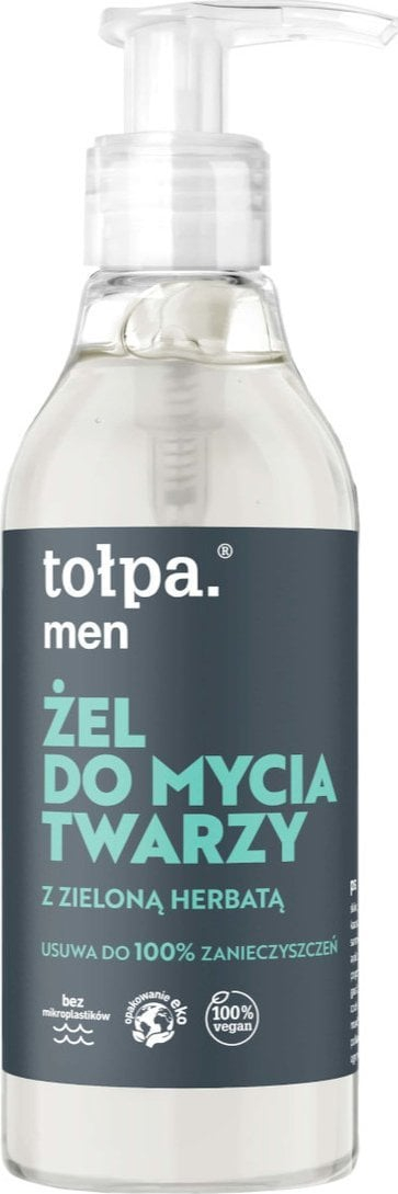 Xhel pastrues fytyre Tołpa Men Green Tea, për meshkuj, 195ml