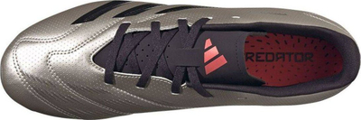 Këpucë futbolli Adidas Predator Club FxG M IF6341, për burra, me tapat FxG, ngjyrë argjendi