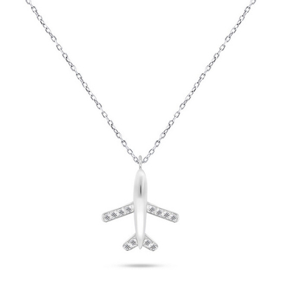 Qafore Brilio Silver Airplane NCL77W
