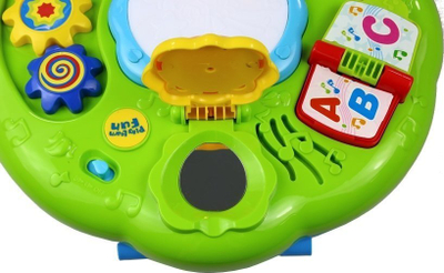 Tavolinë muzike interaktive LEAN TOYS, edukative, për kalamaj 18m+, shumëngjyrëshe