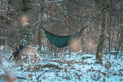 Izolement për varëse Amazonas Down Underquilt, pupla patash, deri në -10°C, jeshile e errët