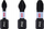 Set bitash kaçavide Bosch Impact Control, PH1 PH2 PH3, 25mm, 3 copë