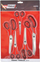 Set gërshëra pa markë, 5 copë, çelik inox