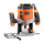 Frezë elektrike Black&Decker KW1200EKA, 1200 W, me 6 freza, portokalli
