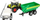 Set lodrash Mega Creative My Ranch, traktor me rimorkio, drita dhe tinguj