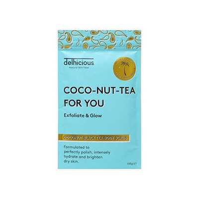 Skrab trupi Delhicious Coco-Nut-Tea For You, 100 g