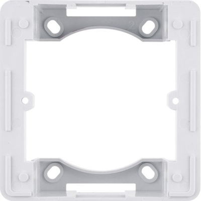 Adapter sipërfaqësor Hager Lumina2 Soul Basic, montim në mur, i bardhë
