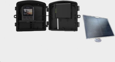 Комплет соларна енергија Brinno ASP1000-P, панел 10W, 13800mAh, црн