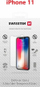 Xham mbrojtës Swissten Defense Glass për iPhone 11, 0.3mm, 9H, transparent