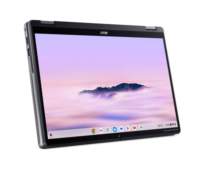Laptop Acer Chromebook Plus Spin 514, Core 3 100U, 14", 8GB RAM, 256GB SSD, i hirtë