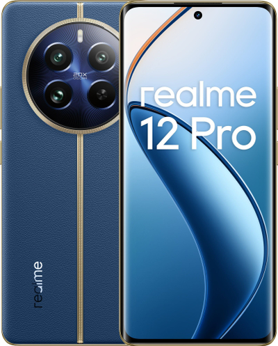 Телефон Realme 12 Pro, 256GB, 12GB RAM, сина боја
