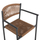 Karrige Ster prej alumini 55,5x53x78Hcm (HM5786.12), bezhë