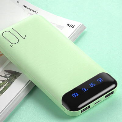 Power bank Wekome WP-161, 10000mAh, 2x USB-A, i bardhë