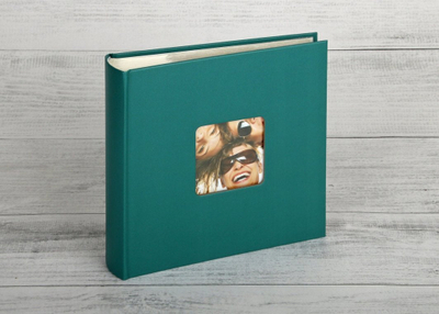 Album fotografish Hama Slip in Fun, 400 foto 10x15 cm, jeshile petrol