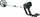 Detektor metalesh Cobra Tector CT-1062, i zi